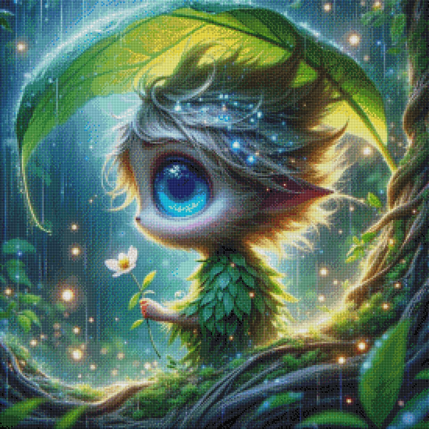 Vorbestellen: Diamond Painting "Mika Moosig" (70x70) by Lexxy.ai