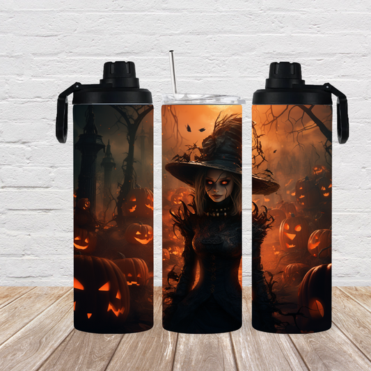 ThermoCup Drehverluss 2 Deckel „Halloween Witch“