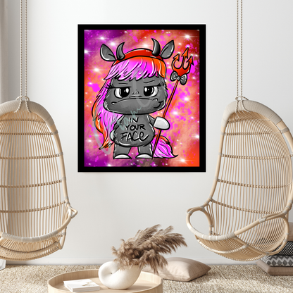 Vorbestellung: Diamond Painting "INYOURFACE" 50x60cm