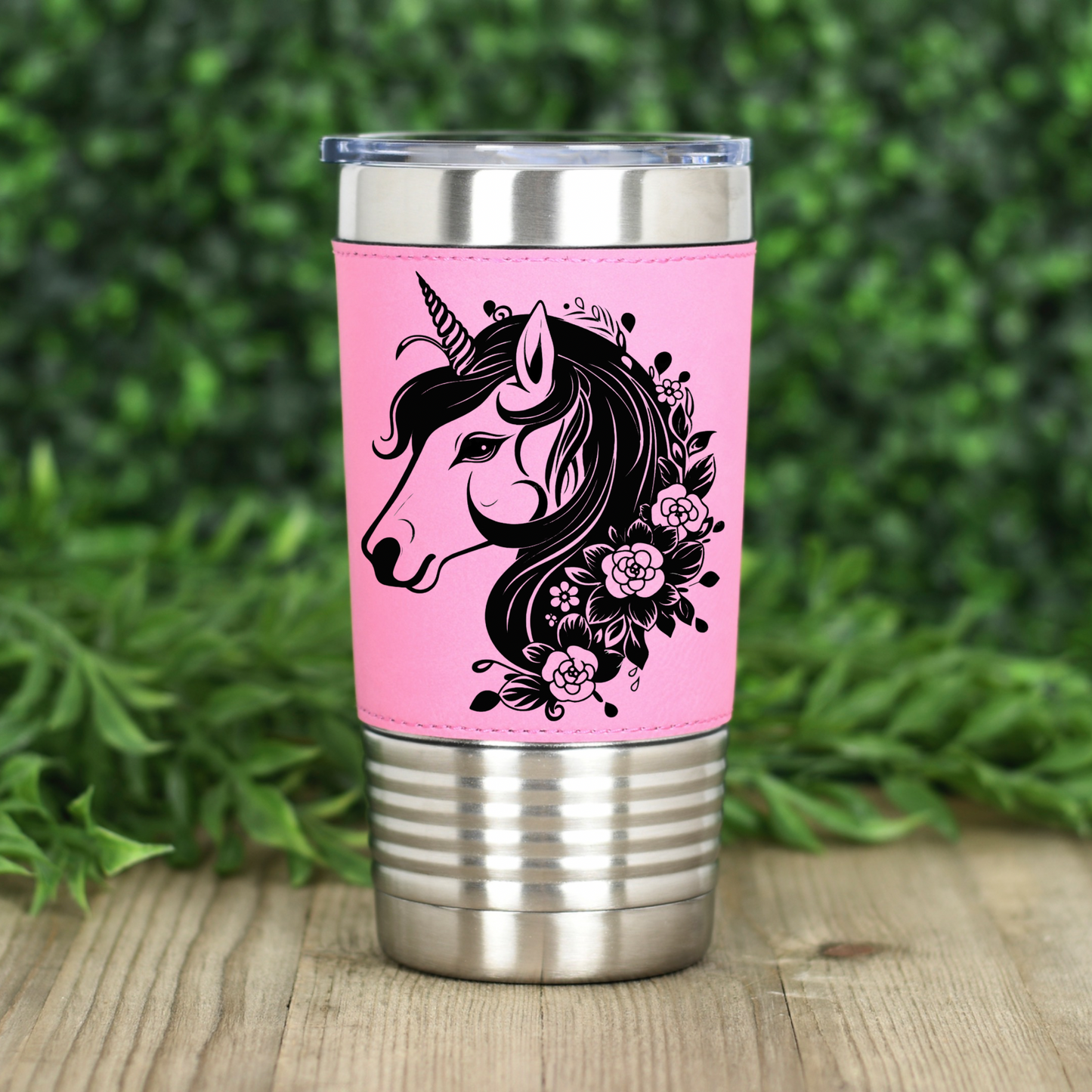 Leder ThermoCup „Einhorn“