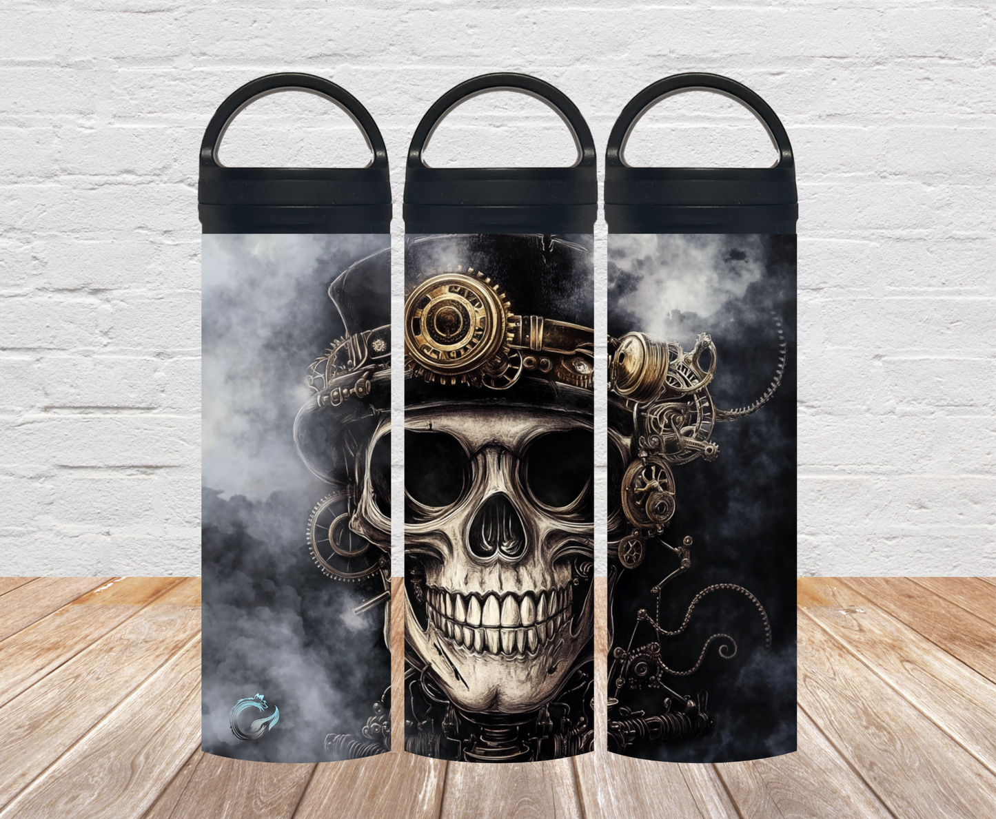 „ Skull 2 Steampunk“ Thermosflasche