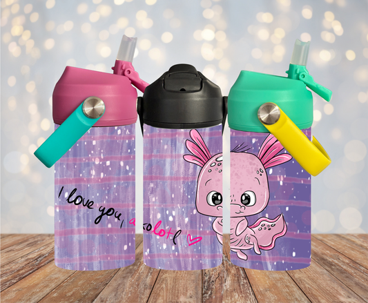 Kinder Thermosflasche "Axolotl"