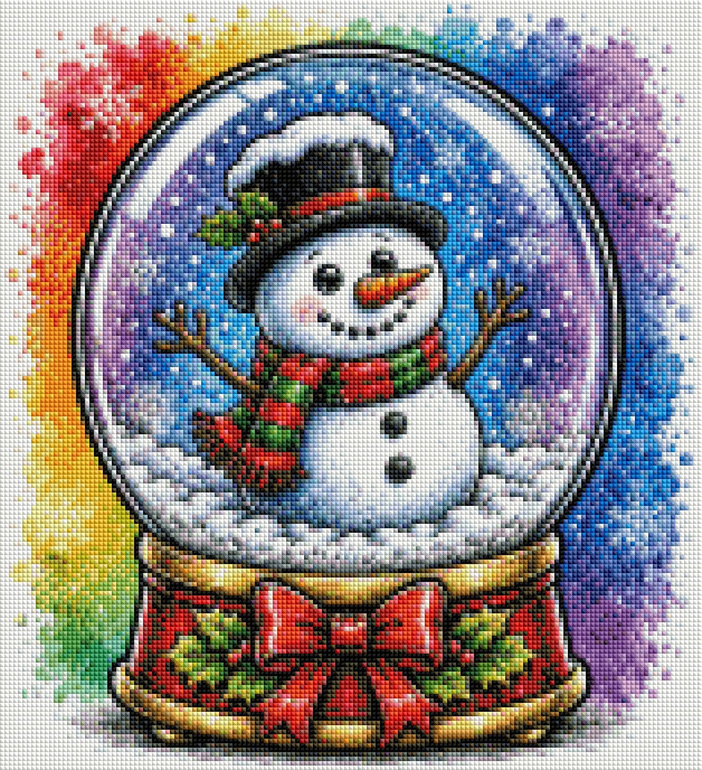 Vorbestellen: Diamond Painting "Schneekugel" (40x45) by Lexxa