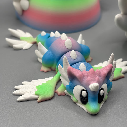 Einhorn Drachen mit Ei (inklusive Mystery Drache)