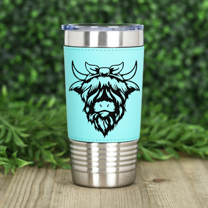 Leder ThermoCup „Highland Rind“
