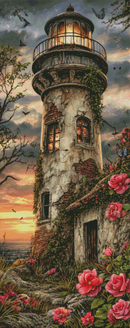 Diamond Painting "Licht der Verlorenen Küste" 52x131cm
