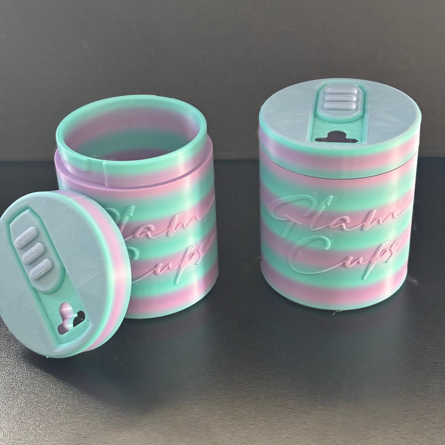 Glammy Drop – Steinchen-Abwurfbehälter mit Schraubdeckel