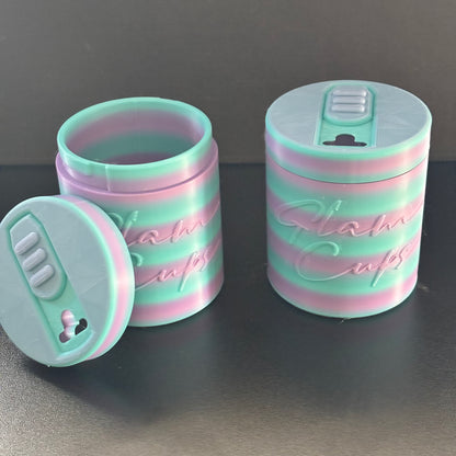 Glammy Drop – Steinchen-Abwurfbehälter mit Schraubdeckel