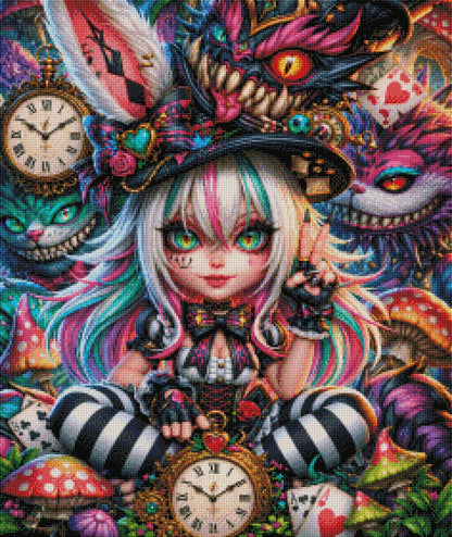 Vorbestellen: Diamond Painting "Zeitenspiel" (60x71) by Anny.ai