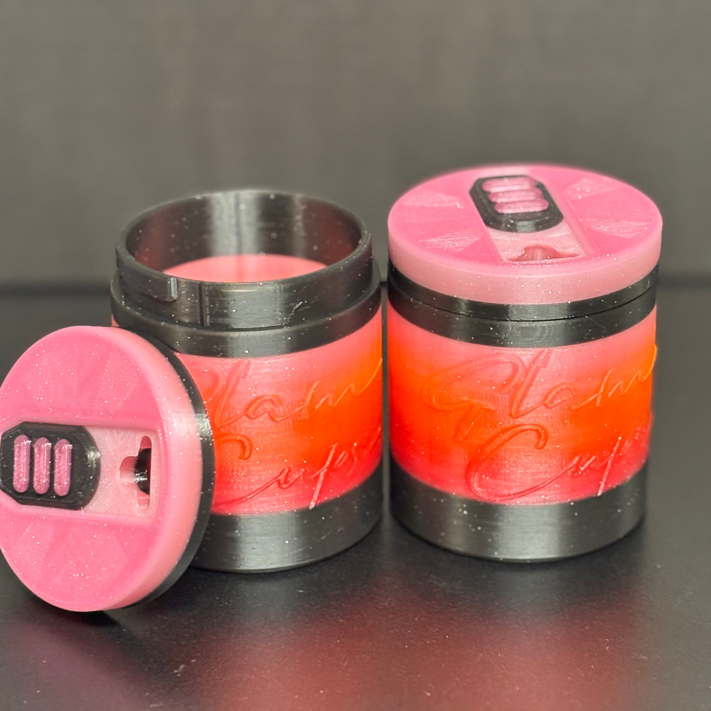 Glammy Drop – Steinchen-Abwurfbehälter mit Schraubdeckel