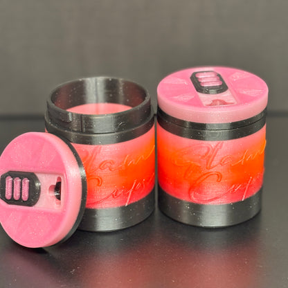 Glammy Drop – Steinchen-Abwurfbehälter mit Schraubdeckel