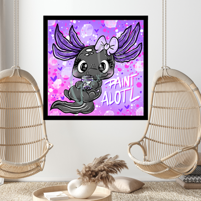 Diamond Painting "Paint Alotl" 60x60cm