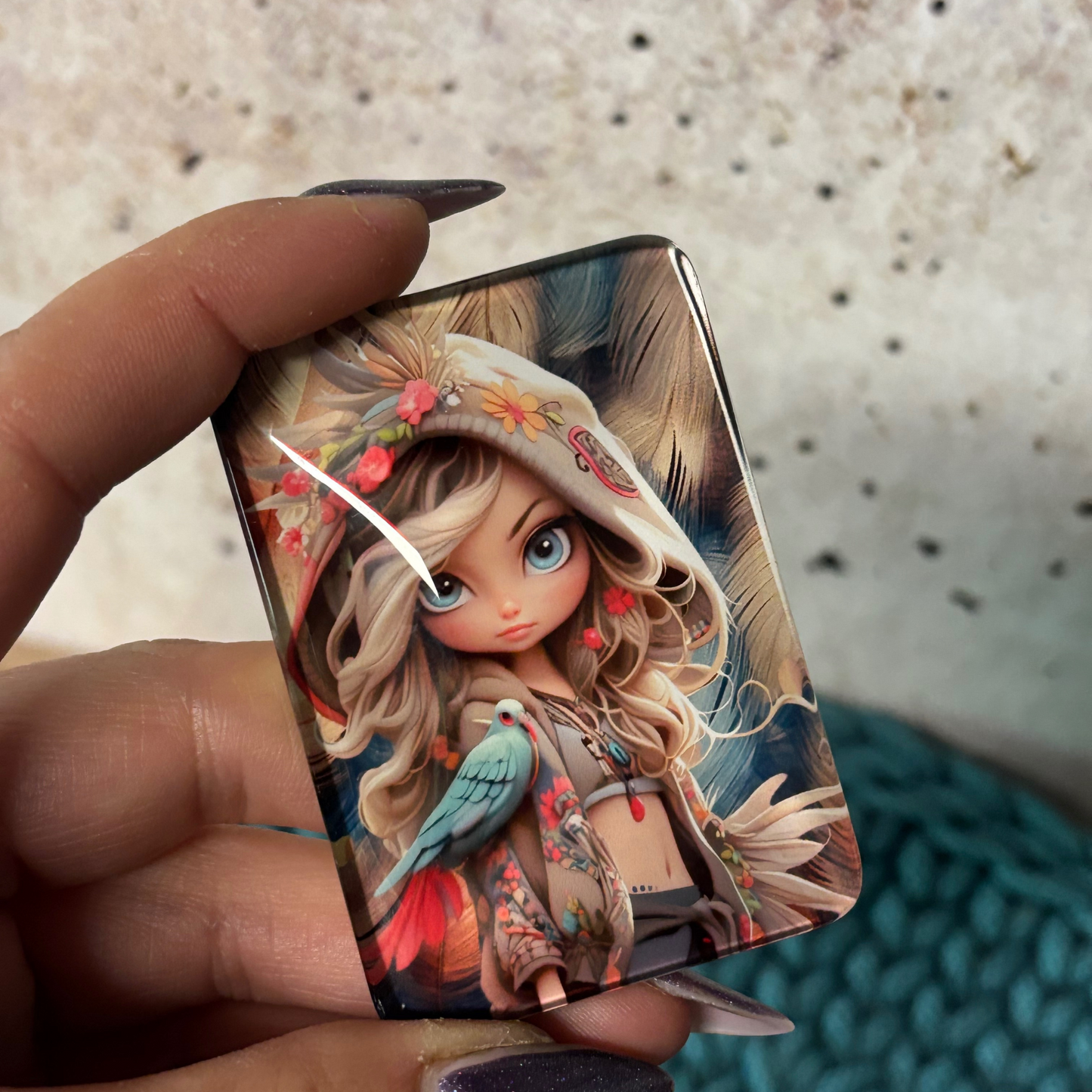 Cover Minder Feder im Haar