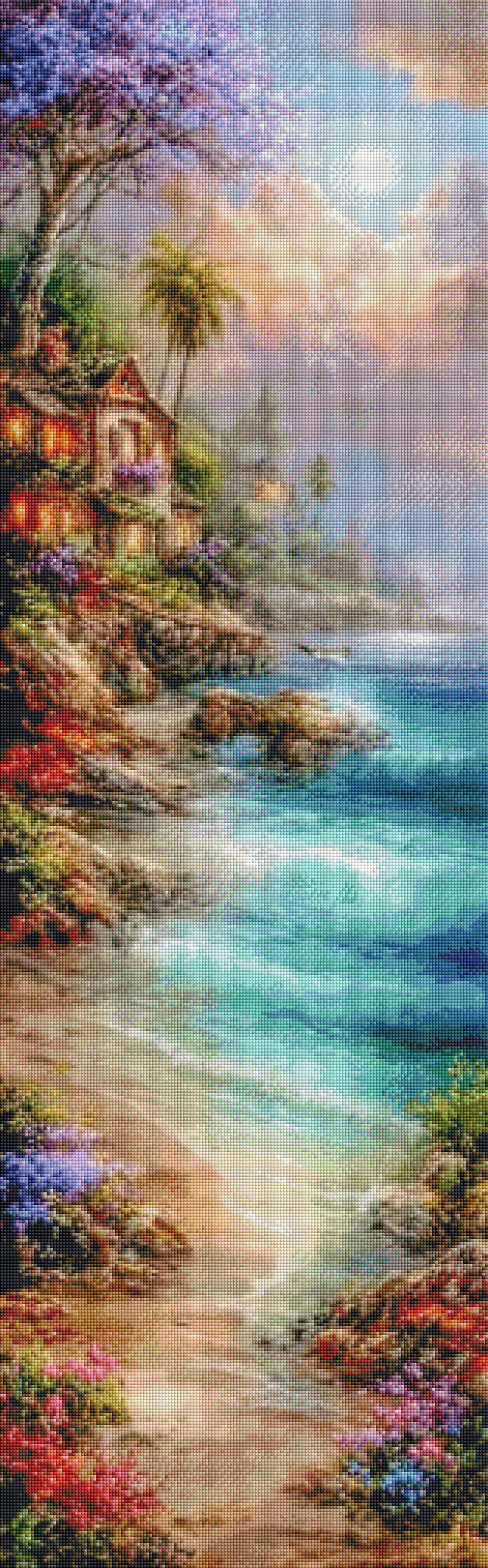 Vorbestellen: Diamond Painting "Ocean Vibes" (40x128)