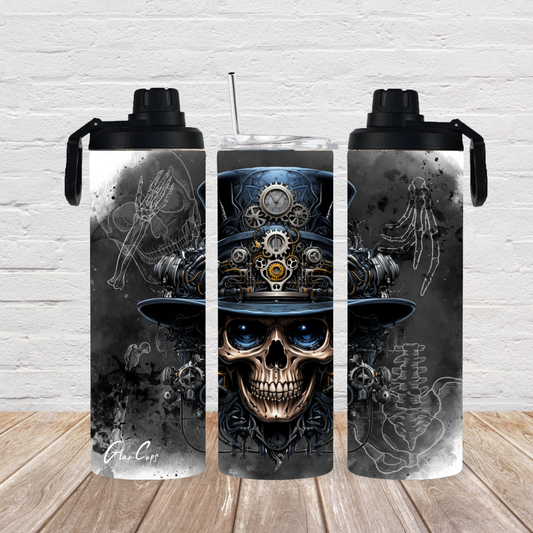 ThermoCup Drehverschluss 2 Deckel „ Skull Strampunk“