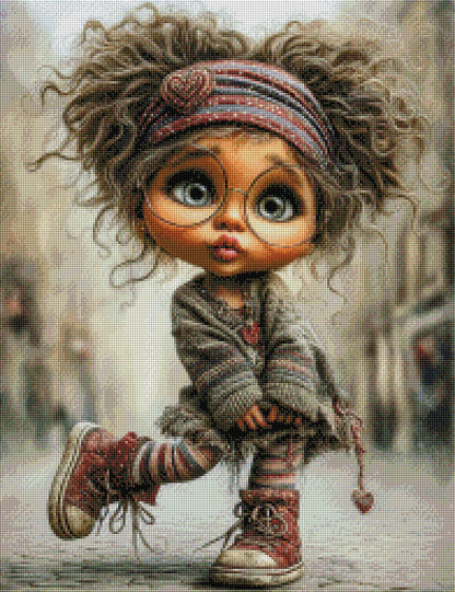 Vorbestellen: Diamond Painting "Chaos Charlotte " (50x65) by Glammy