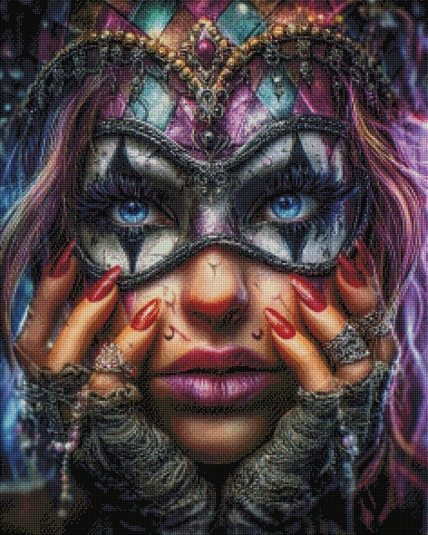 Vorbestellen: Diamond Painting "Masquerade " (60x75) by Anny.ai