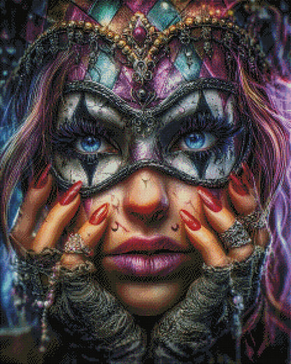 Vorbestellen: Diamond Painting "Masquerade " (60x75) by Anny.ai