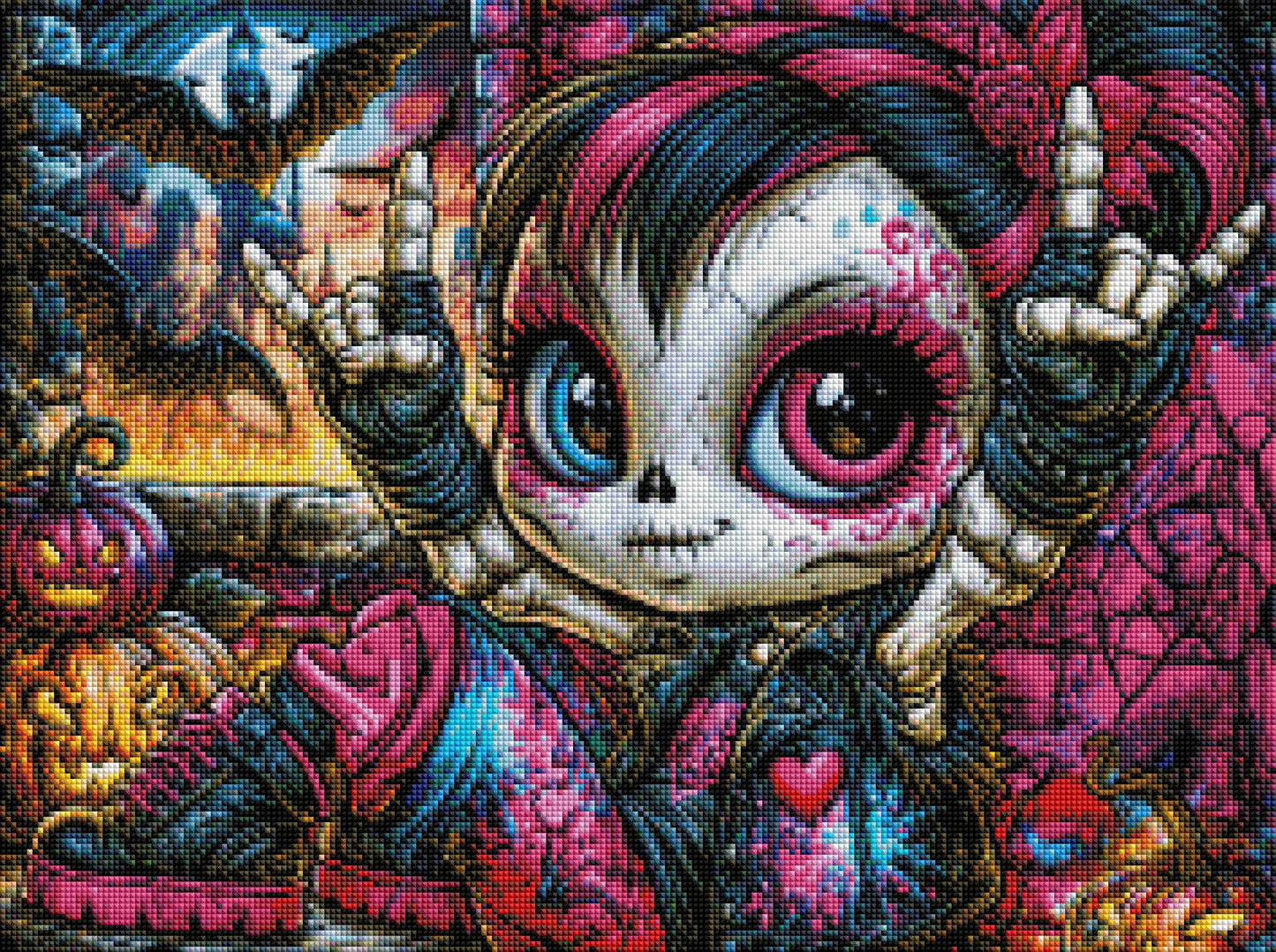 Vorbestellen: Diamond Painting "Neon Rebell" by Lexxa 45x60cm