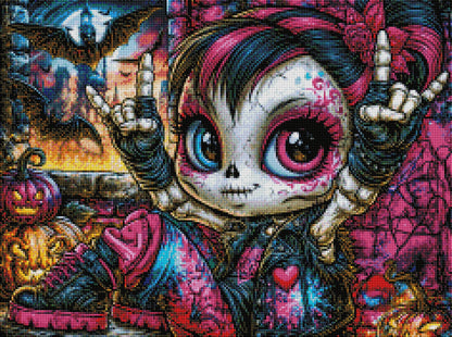 Vorbestellen: Diamond Painting "Neon Rebell" by Lexxa 45x60cm