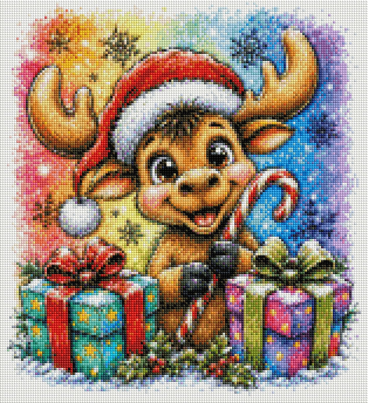 Vorbestellen: Diamond Painting "Cute Elch" (40x45) by Lexxa