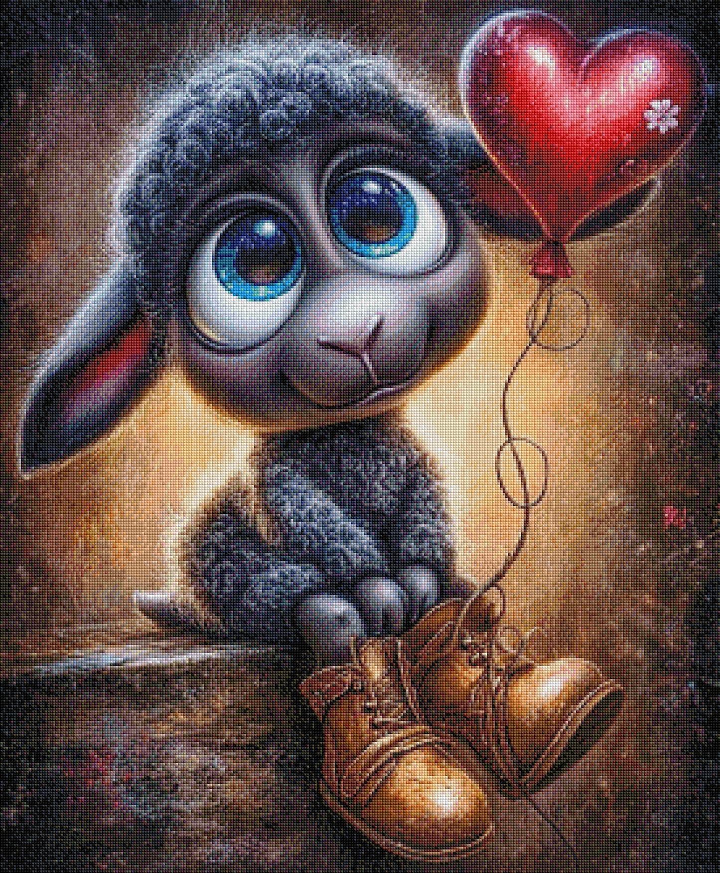 Vorbestellen: Diamond Painting "Benny" by Anny 60x72cm