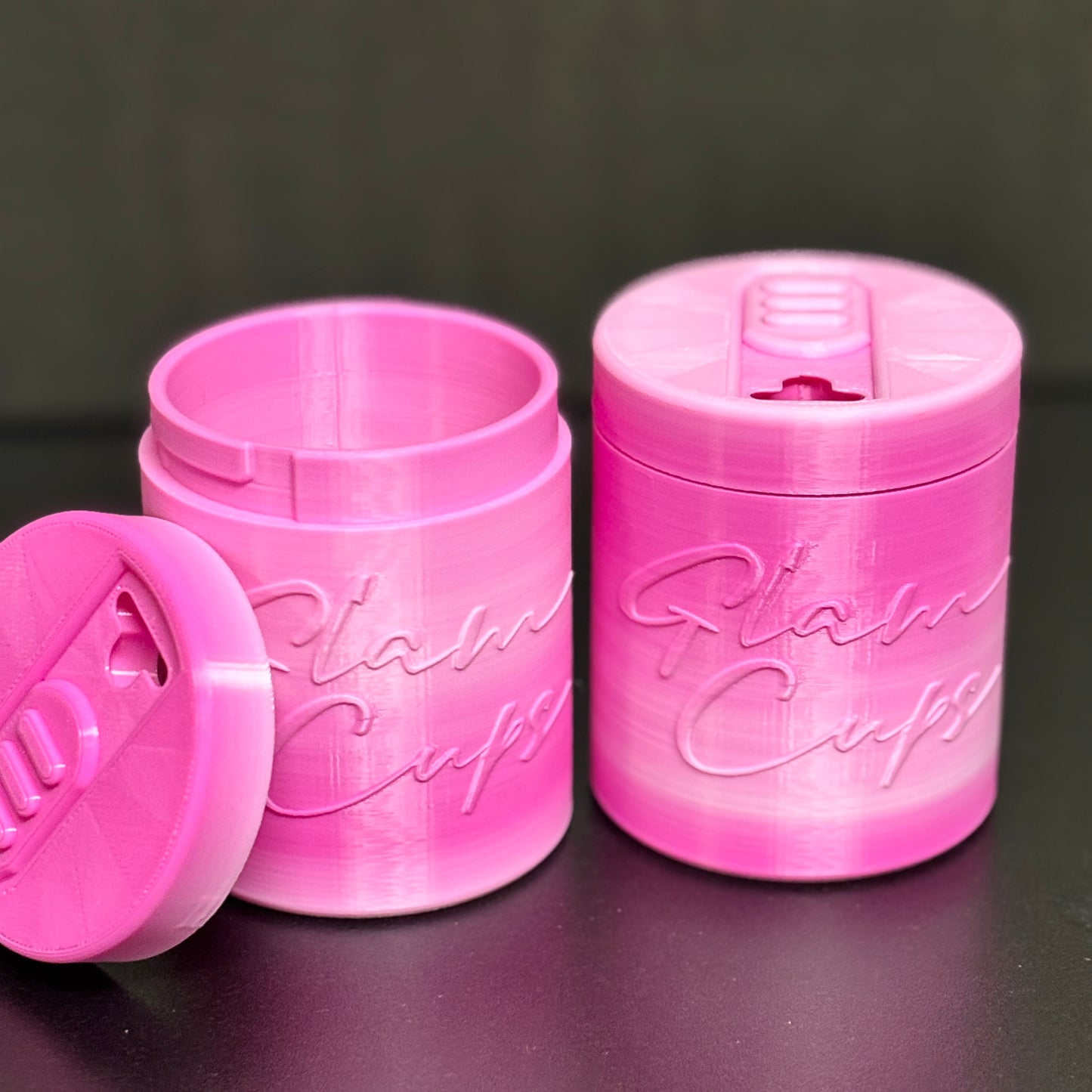 Glammy Drop – Steinchen-Abwurfbehälter mit Schraubdeckel