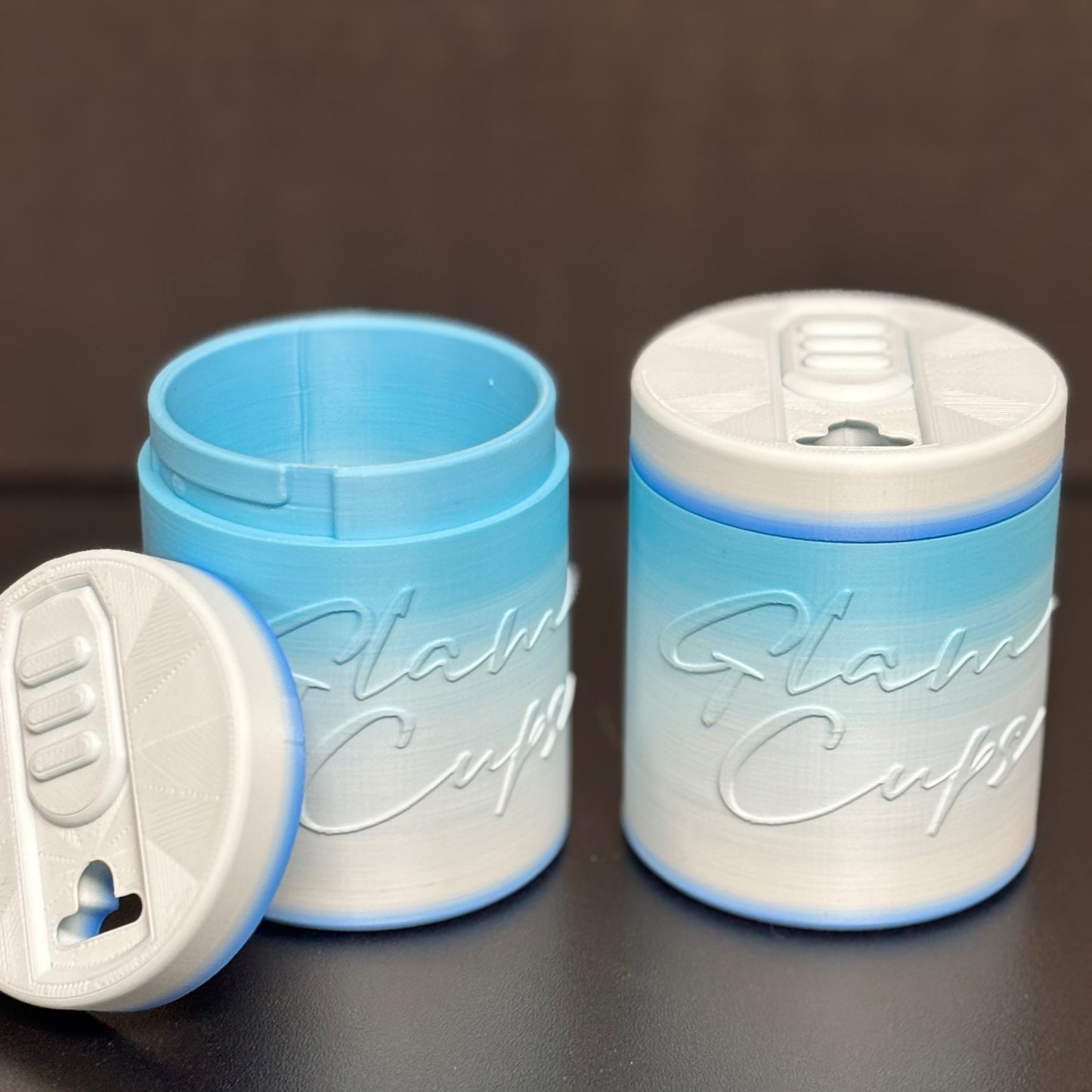 Glammy Drop – Steinchen-Abwurfbehälter mit Schraubdeckel