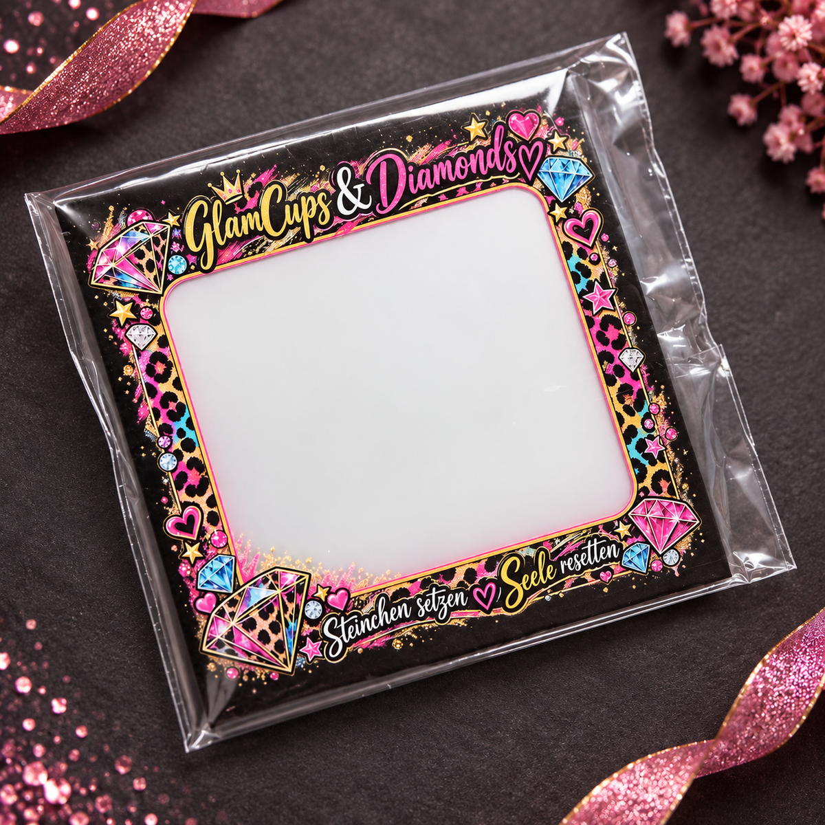 Neue Motive Glam-Cover 10x10cm (20 Stück)