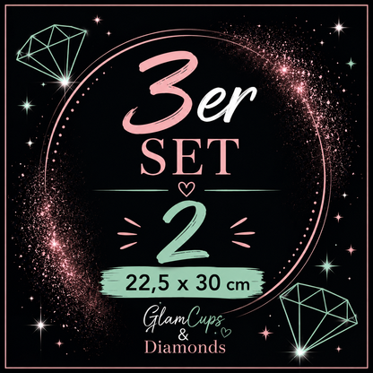 Mini Set No. 2 (3 Bilder a 22,5 x 30cm)