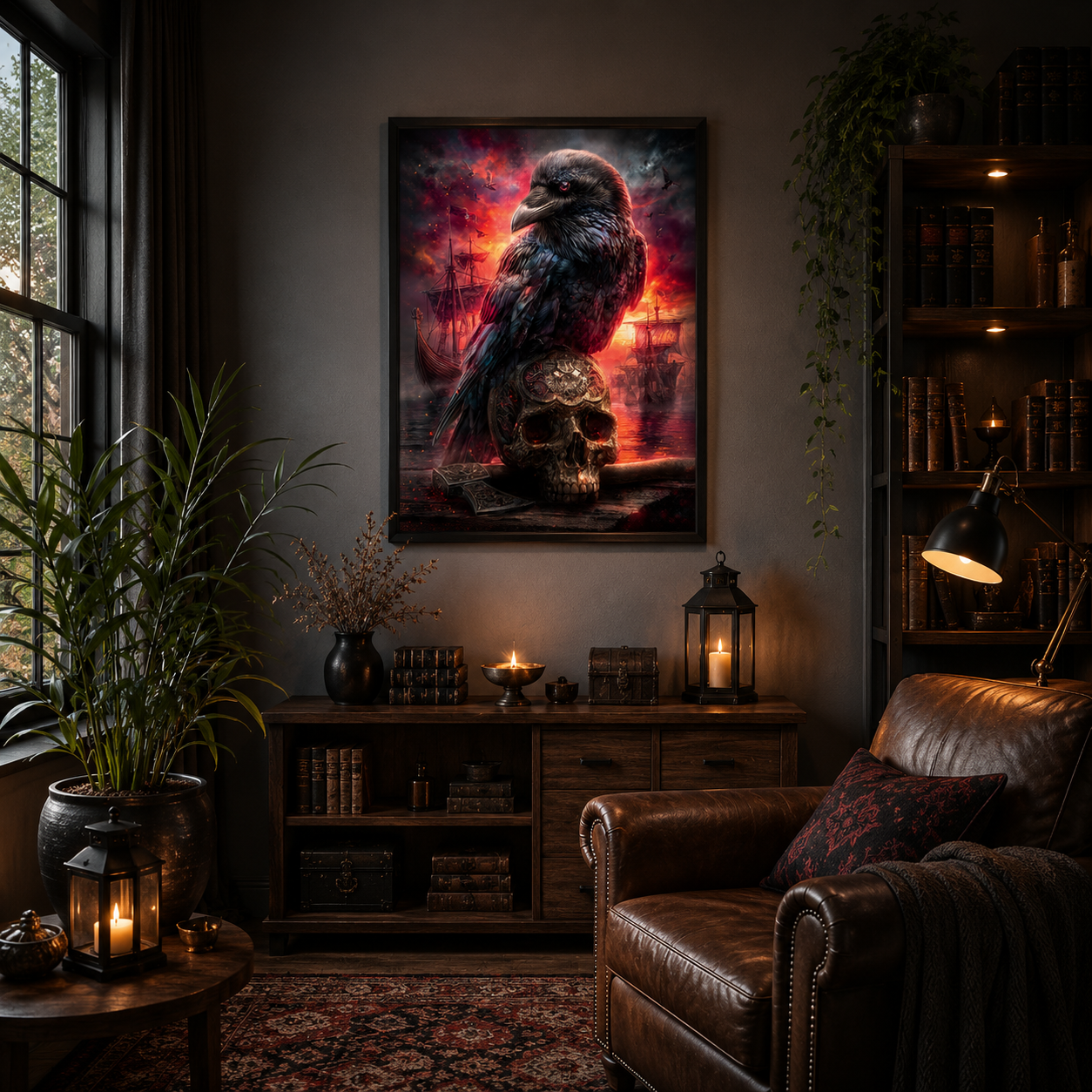 Diamond Painting "Rabenschwur" by Anny 70x93cm