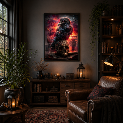 Diamond Painting "Rabenschwur" by Anny 70x93cm