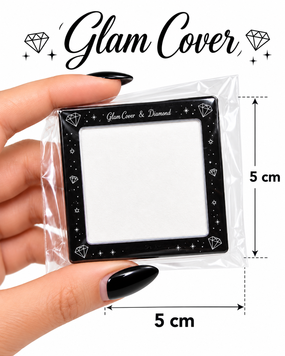 Mini-Glam-Cover 5x5cm (20 Stück)