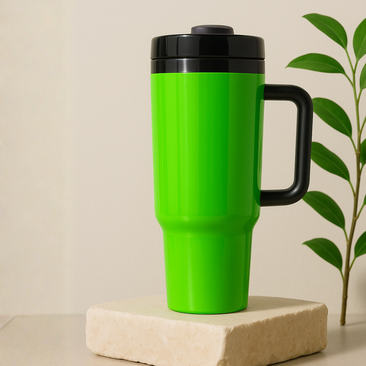 XXL Thermobecher 40 oz – mit Griff & Deckel