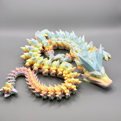 Kristall Drache (75cm)
