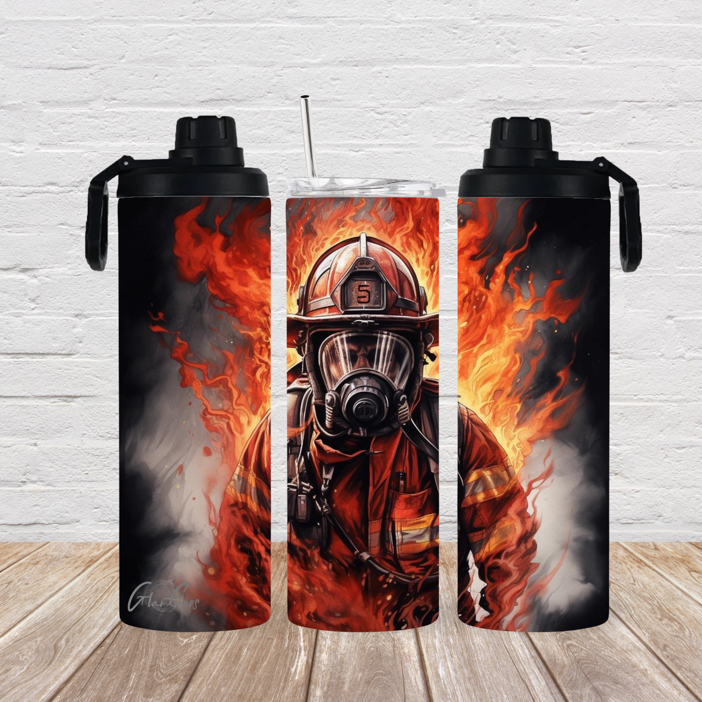 ThermoCup Drehverschluss 2 Deckel „ Firefighter“