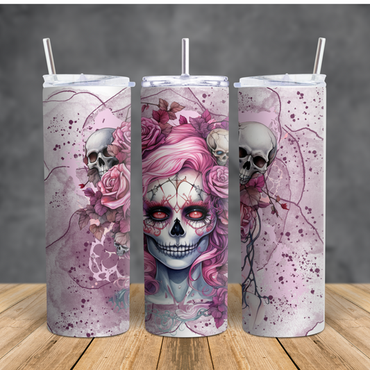 ThermoCup "Skull pink"