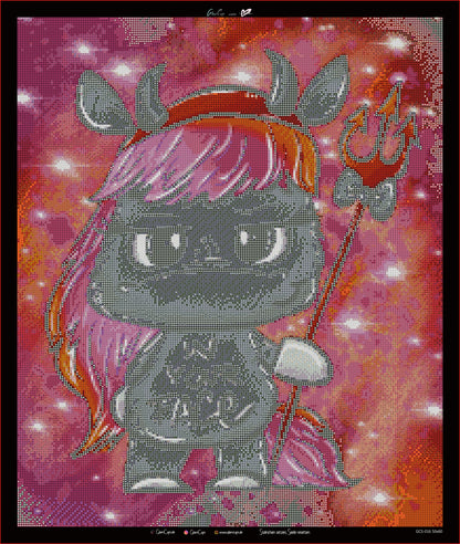 Vorbestellung: Diamond Painting "INYOURFACE" 50x60cm