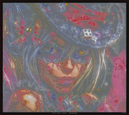 Diamond Painting "MissMadness" 90x80cm