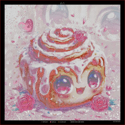 Vorbestellung: Diamond Painting "Cinnamon-Roll  - by Trible-C-Design" 50x50cm