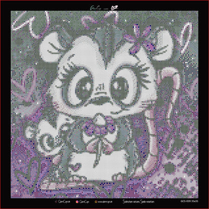 Vorbestellung: Diamond Painting "Luna & Lotti" 35x35cm