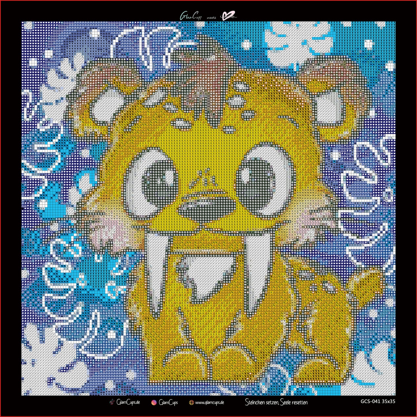 Vorbestellung: Diamond Painting "Roxy" 35x35cm