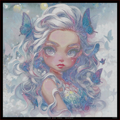 Vorbestellung: Diamond Painting "Crystal Butterfly - by Trible-C-Design" 80x80cm