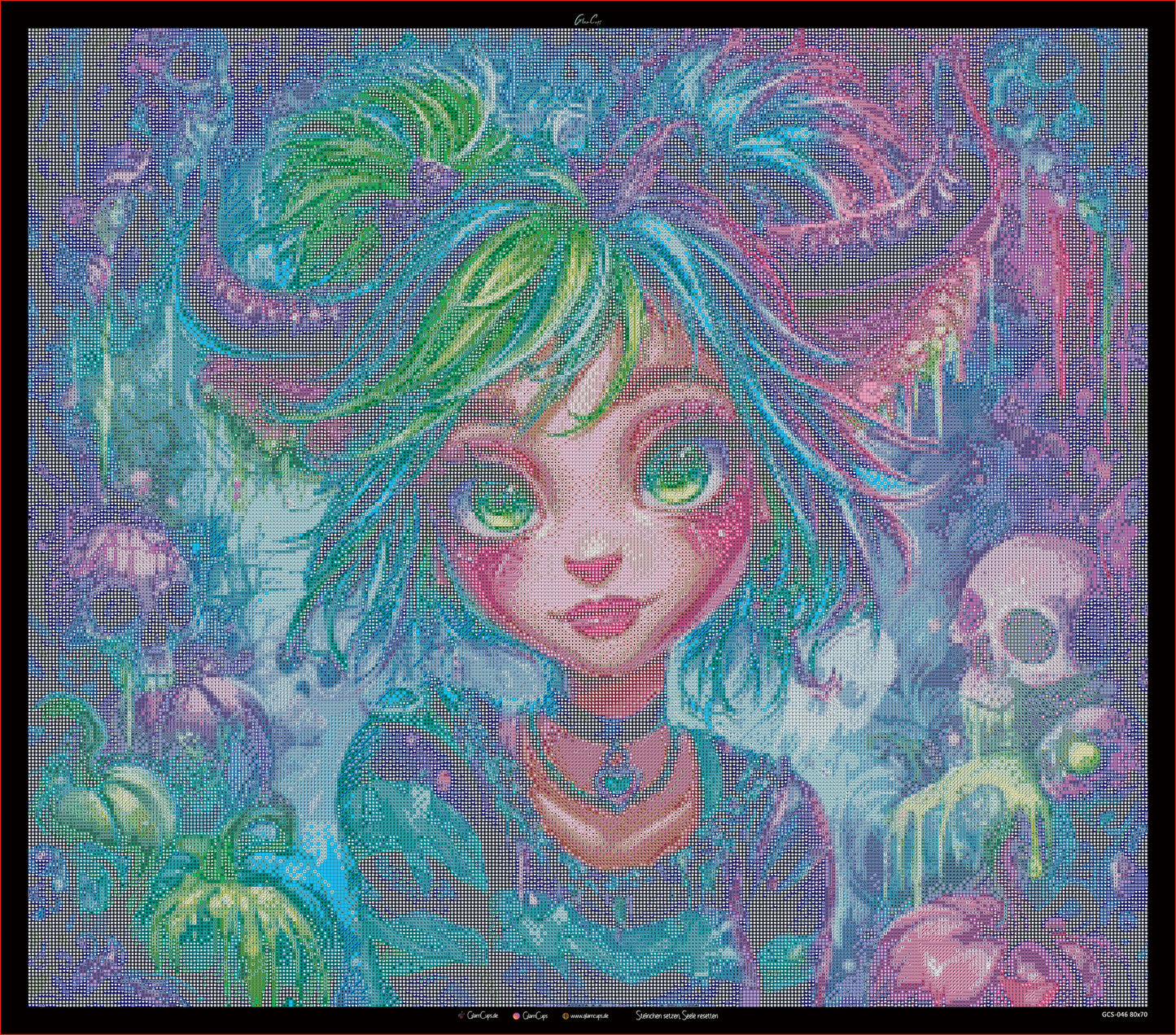 Vorbestellung: Diamond Painting "Luna Hex" 80x70cm