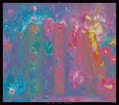 Vorbestellung: Diamond Painting "Secret Chapters" 80x70cm