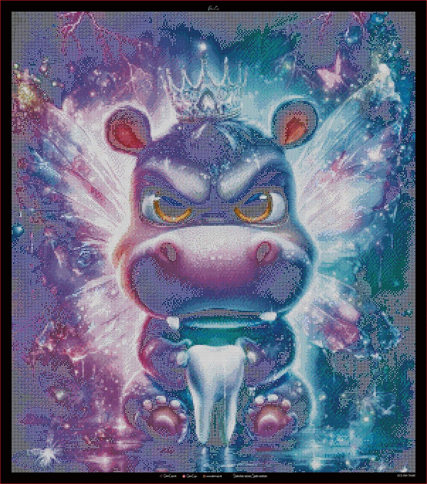 Diamond Painting "Zahnfee by Steinchensuchti" 70cmx80cm