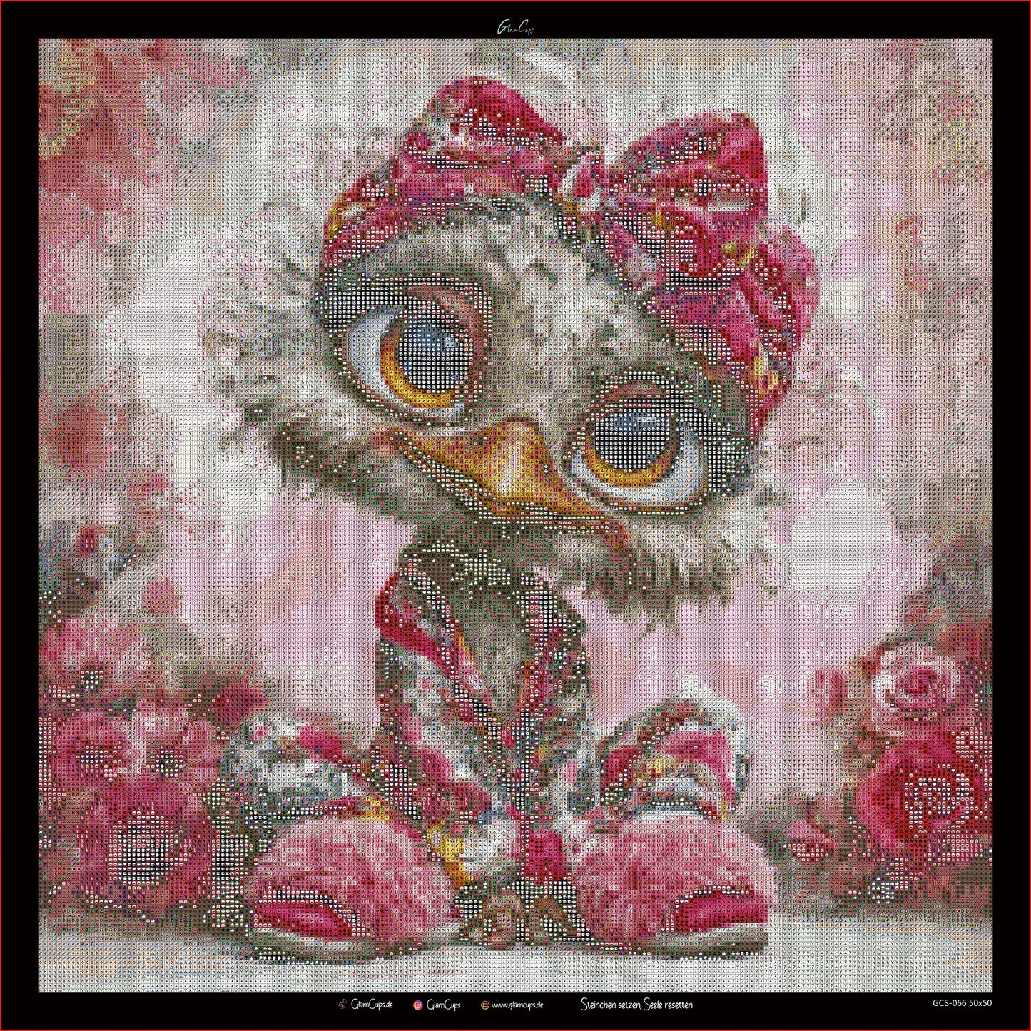 Diamond Painting "Mut zur Größe" 50x50cm