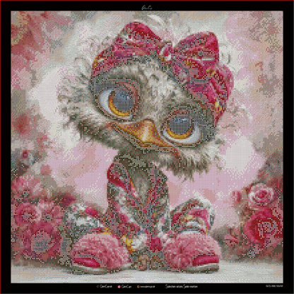 Diamond Painting "Mut zur Größe" 50x50cm