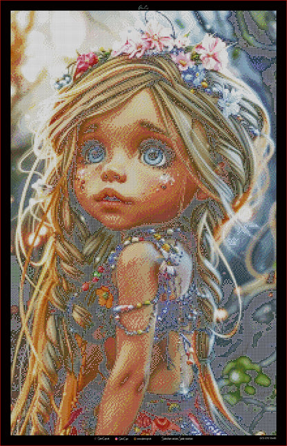 Diamond Painting " Moonlight Elara" 50x80cm