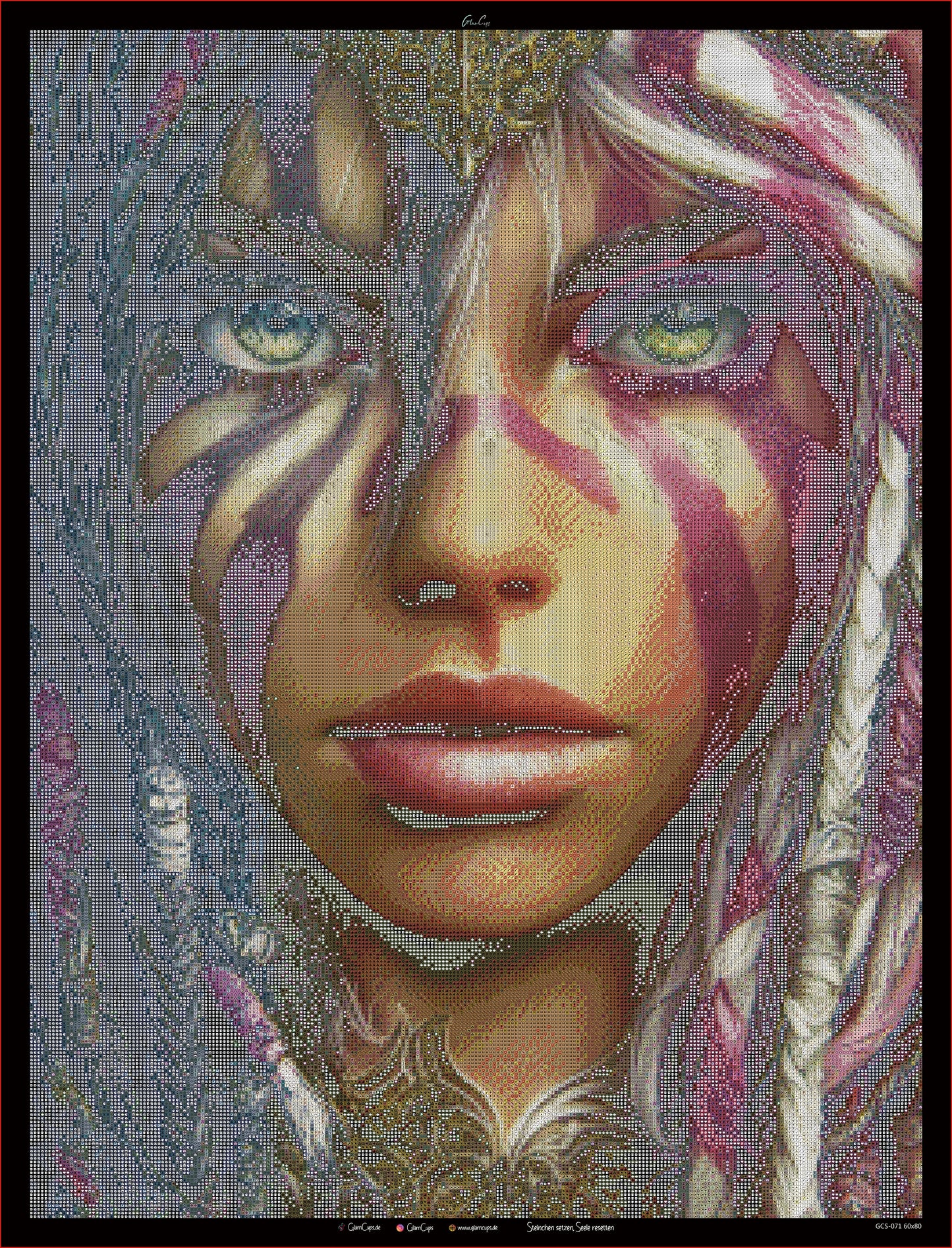 Diamond Painting "Midnight Ava" 60x80cm